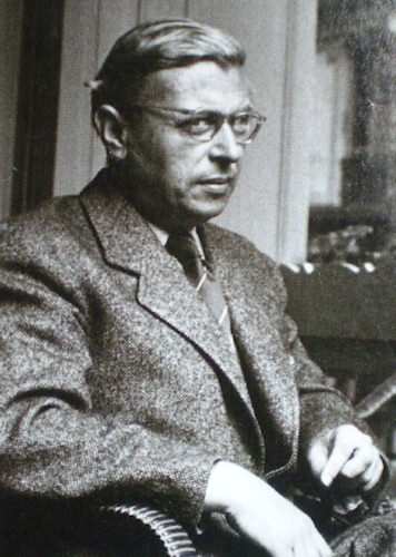 Foto di Jean Paul Sartre