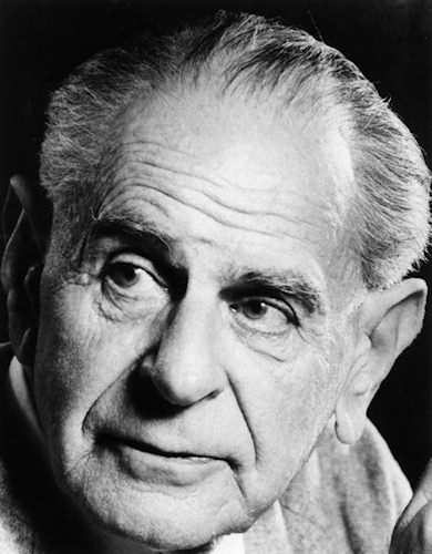 Foto di Karl Popper