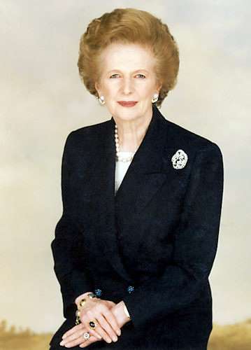 Foto di Margaret Thatcher