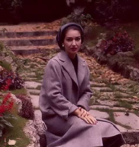 Foto di Maria Callas