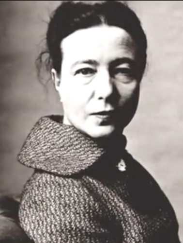 Foto di Simone de Beauvoir