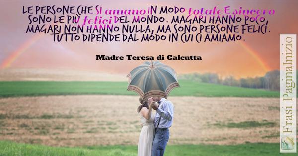 Frasi Matrimonio Madre Teresa