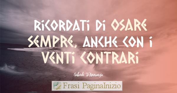 Immagine Mai Scoraggiarsi Gabriele D Annunzio