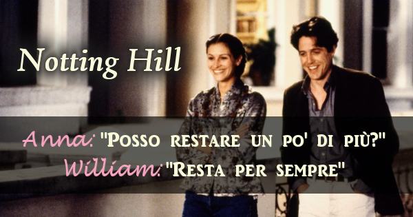Frasi del Film Notting hill