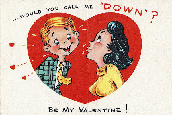 I messaggi d'amore tipici di San Valentino si chiamano 'valentine'