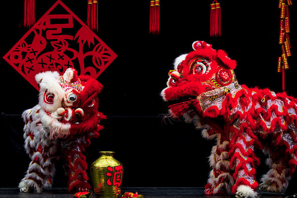 La Danza del Leone è un festeggiamento tipico del Capodanno Cinese