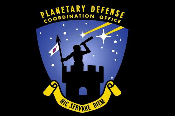 Il logo del dipartimento di Difesa Planetaria