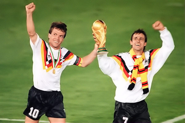 La Germania ovest conquista il titolo mondiale nel 1990