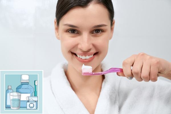 Una corretta igiene orale  cruciale per la salute di denti, gengive, lingua e gola