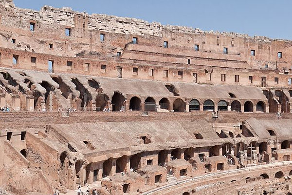 Particolare interno del Colosseo