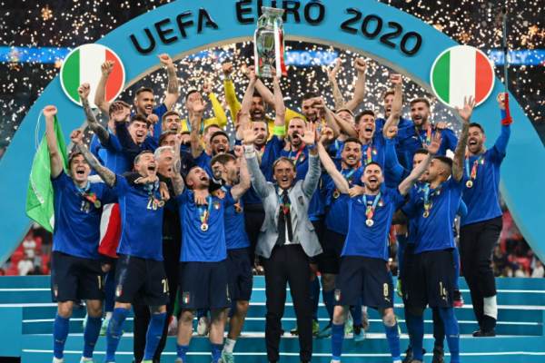 L'Italia campione d'Europa nel 2021