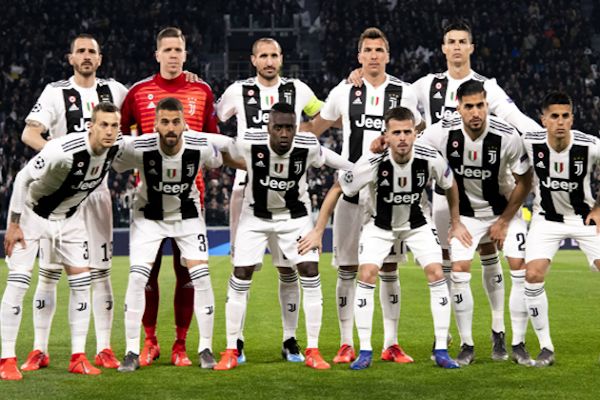 La formazione della Juventus, stagione 2018/2019