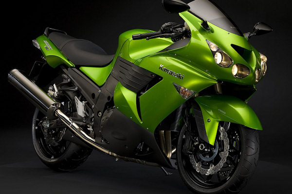 La Kawasaky Ninja ZX-14  la 2 moto pi veloce del mondo