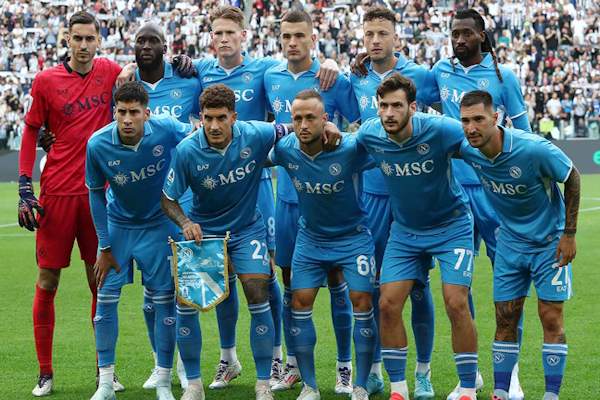 Il Napoli campione d'Italia nella stagione 2024/2025