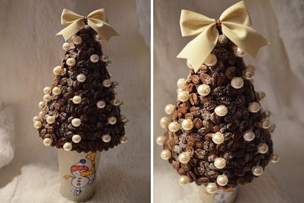 Come Realizzare Un Albero Di Natale Con Il Caffè