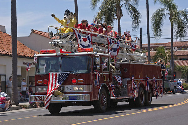 Parata per festeggiare l'Independence Day