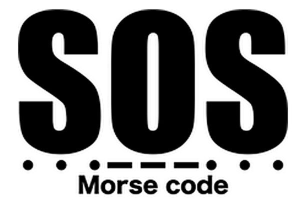 Nel codice Morse la sigla SOS è molto facile da interpretare