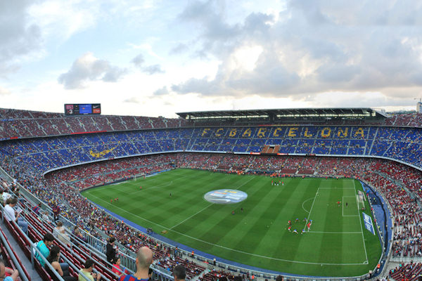 Il Camp Nou  lo stadio pi grande d'Europa