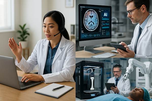 Trasformazione digitale: come le tecnologie emergenti stanno ridefinendo la medicina?