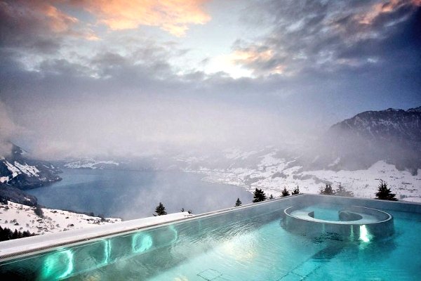 Quali sono le spa invernali più belle? Immagini invernali belle