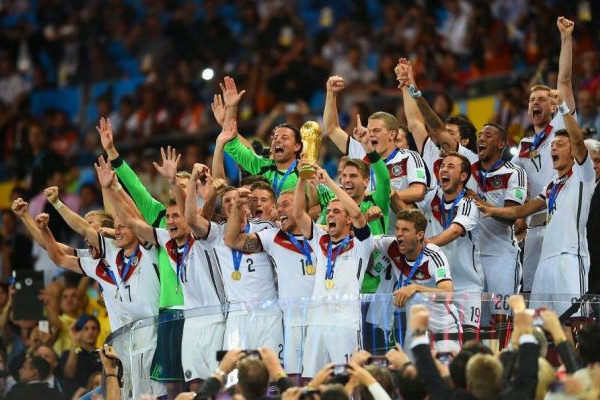 La Germania vince la coppa del mondo 2014