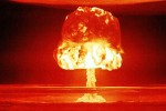 Bomba nucleare esplosa a Bikini nel 1954