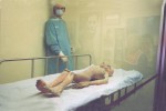 Manichino ufo esposto al Museo Internazionale di Roswell