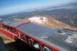 Una veduta dalla linea Manitou and Pike's Peak