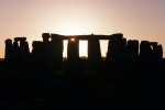Stonehenge al tramonto