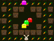 <b>Pacman di Pasqua - Easter bunny collect carrots