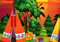 Gioco Trova l'uomo delle capanne