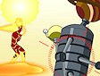 <b>Ben 10 Heatblast - Ben 10 saving sparksville