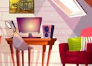 Gioco Fuga casa diroccata