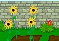 <b>Fuga dal giardino fiorito - Flower garden escape