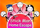<b>Stickman home escape