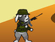 <b>Coniglio con fucile 3 - Rabbit sniper3