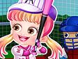 <b>Hazel gioca a baseball - Baby hazel baseball player dressup