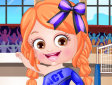 <b>Hazel diventa cheerleader - Baby hazel cheerleader dressup