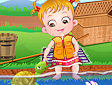 <b>Hazel a pesca - Baby hazel fishing time