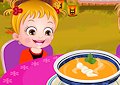 <b>Hazel e la zuppa di zucca - Baby hazel pumpkin soup