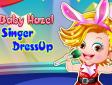 <b>Hazel diventa cantante - Baby hazel singer dressup