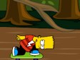 <b>Skate con Bart - Bart simpson skateboarding