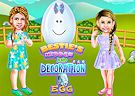 <b>Componi e decora le uova - Bestie hidden and decorated egg