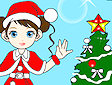 <b>Colora il Natale - Christmas girl painting