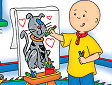 <b>Colora Caillou - Coloring with caillou