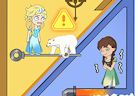 <b>Avventure Elsa e Anna - Combo slash