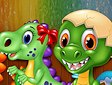 Gioco Colora i dinosauri