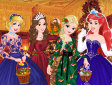 <b>Vesti le principesse a Natale - Disney princess christmas eve