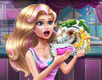 Gioco Barbie lavapiatti