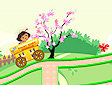 <b>Dora sul carrello - Dora fairy cart